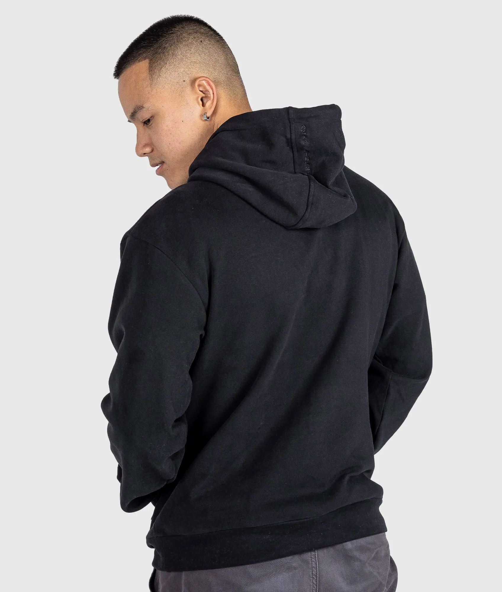 Hardtuned Embossed P1 Fleece Hoodie - Black