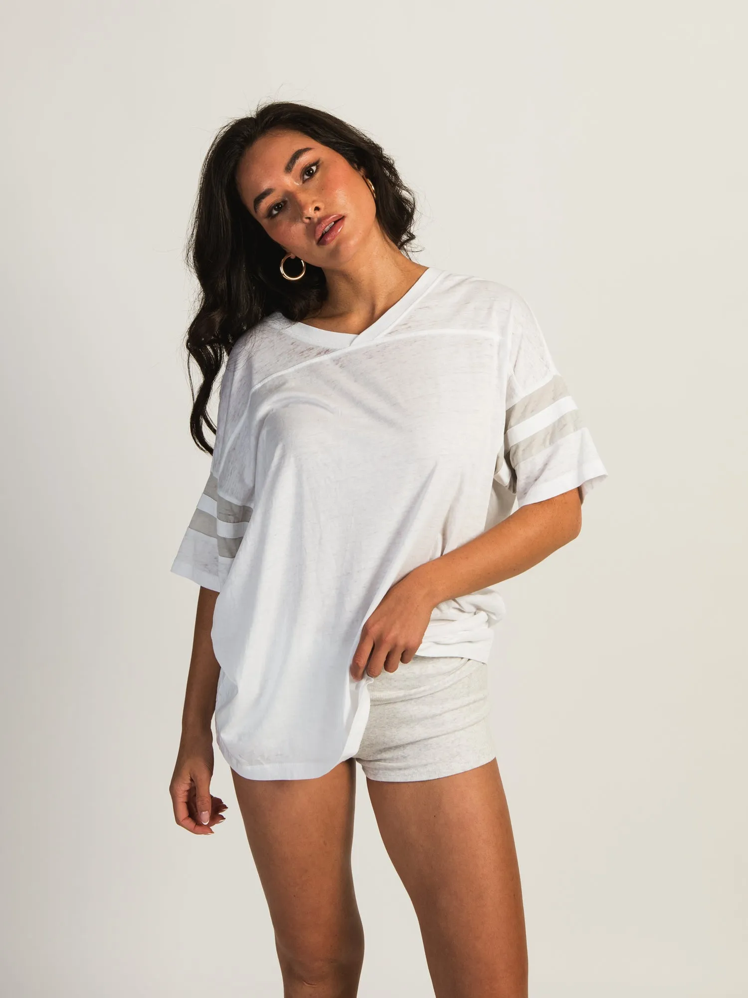 HARLOW BRADY TEE - WHITE