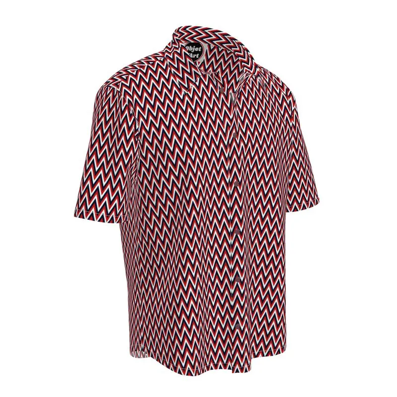 Herringbone Americana Short Sleeve Shirt