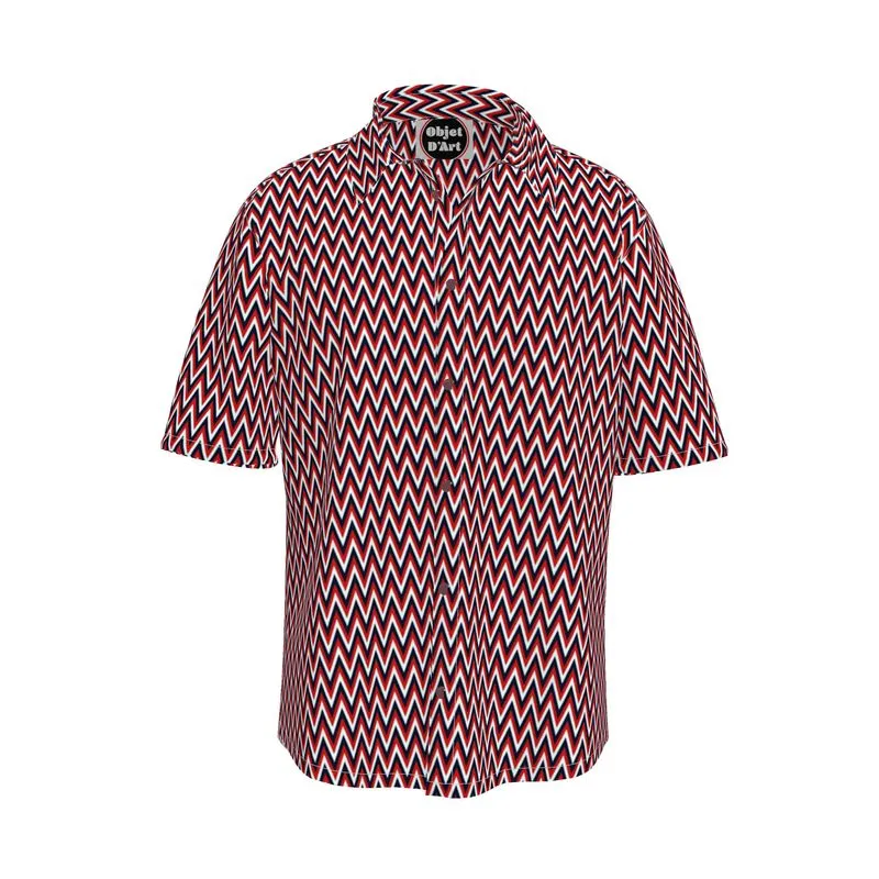 Herringbone Americana Short Sleeve Shirt