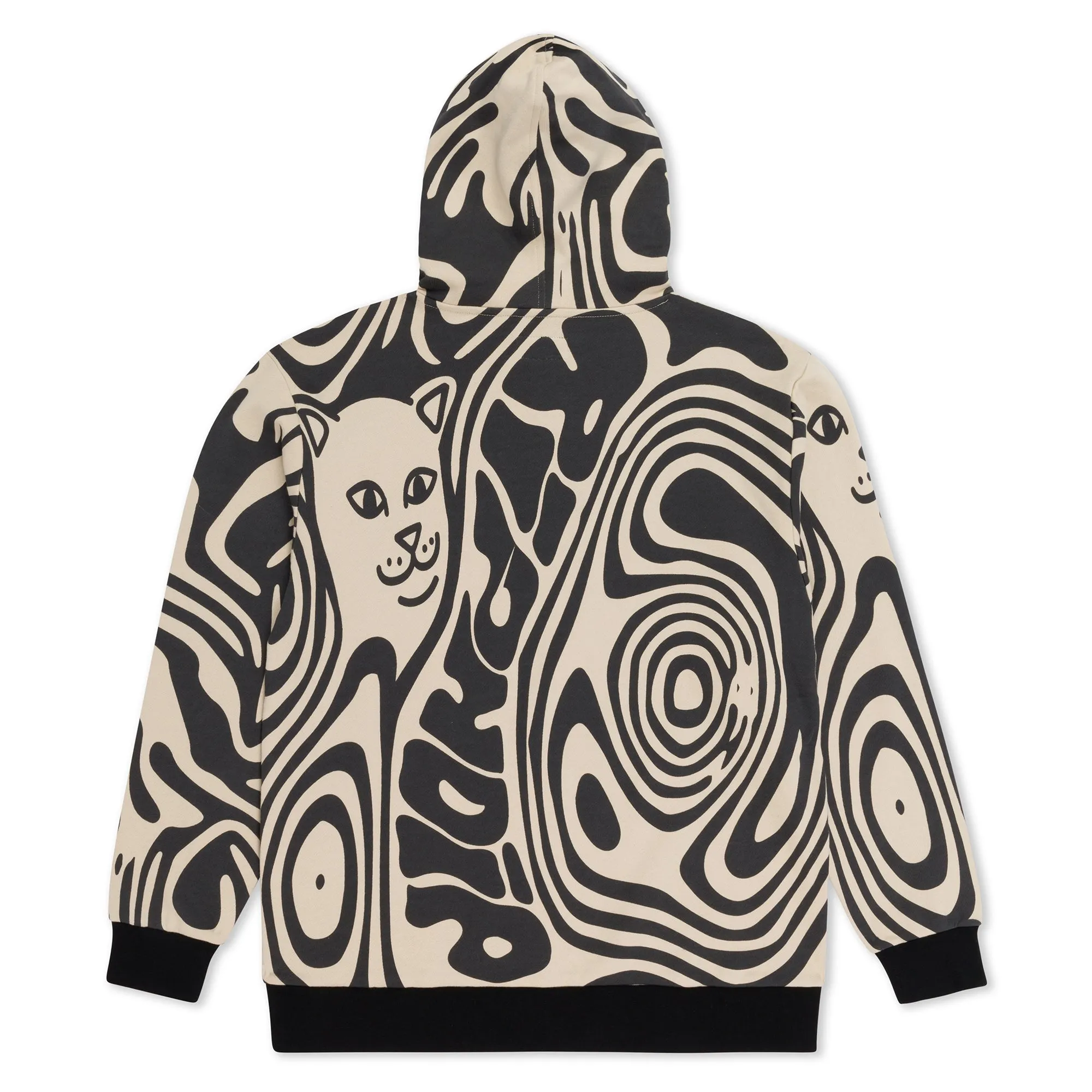 Hypnotic Hoodie (Black/Cream)