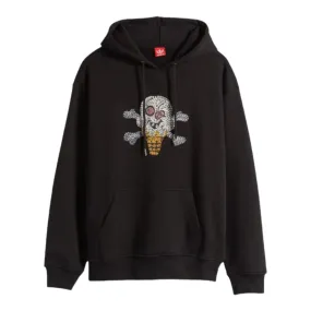 Icecream Croissant Hoodie (Black)