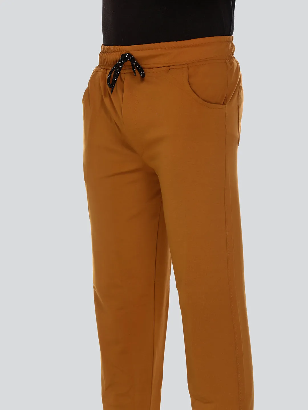 Jinxer Regular Fit Sports Lowers For Men - Ochre