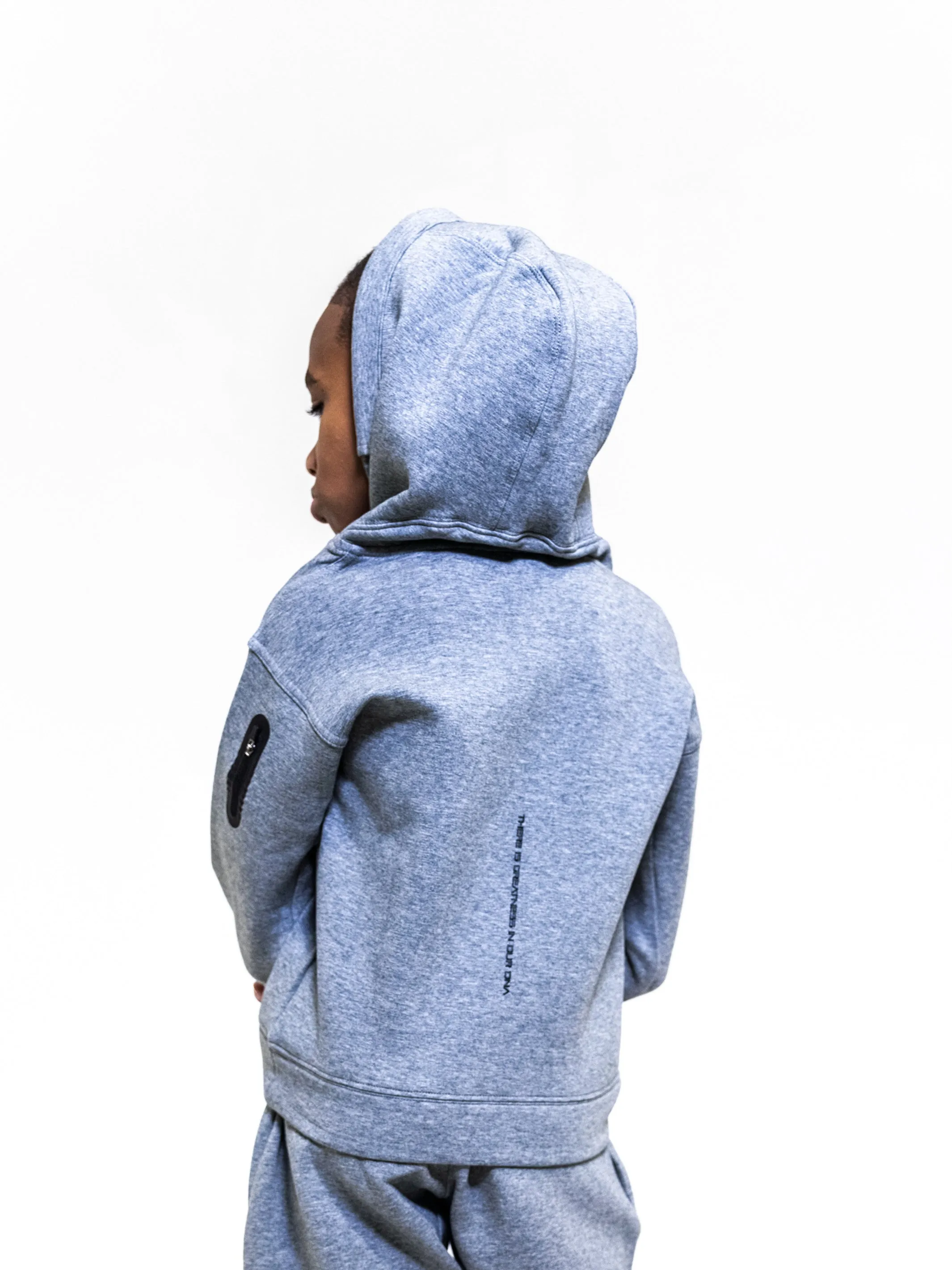 Kids Actively Black Performance Tech Hoodie