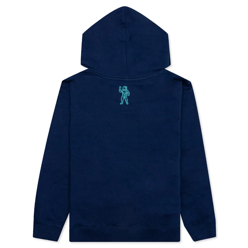 Kids Dimensions Hoodie - Blue Depths