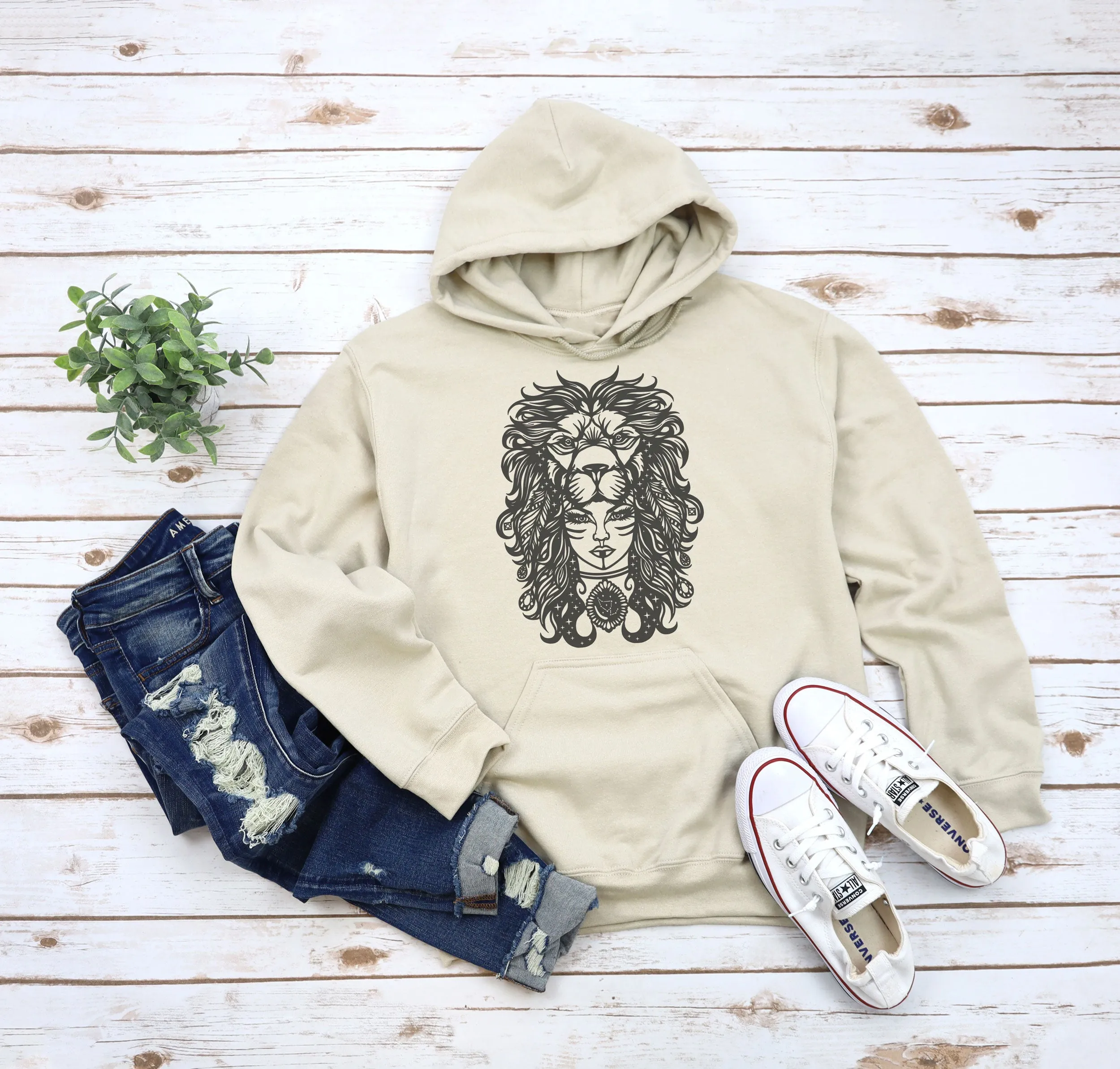 Leo Zodiac & Astrology Adult Hoodies