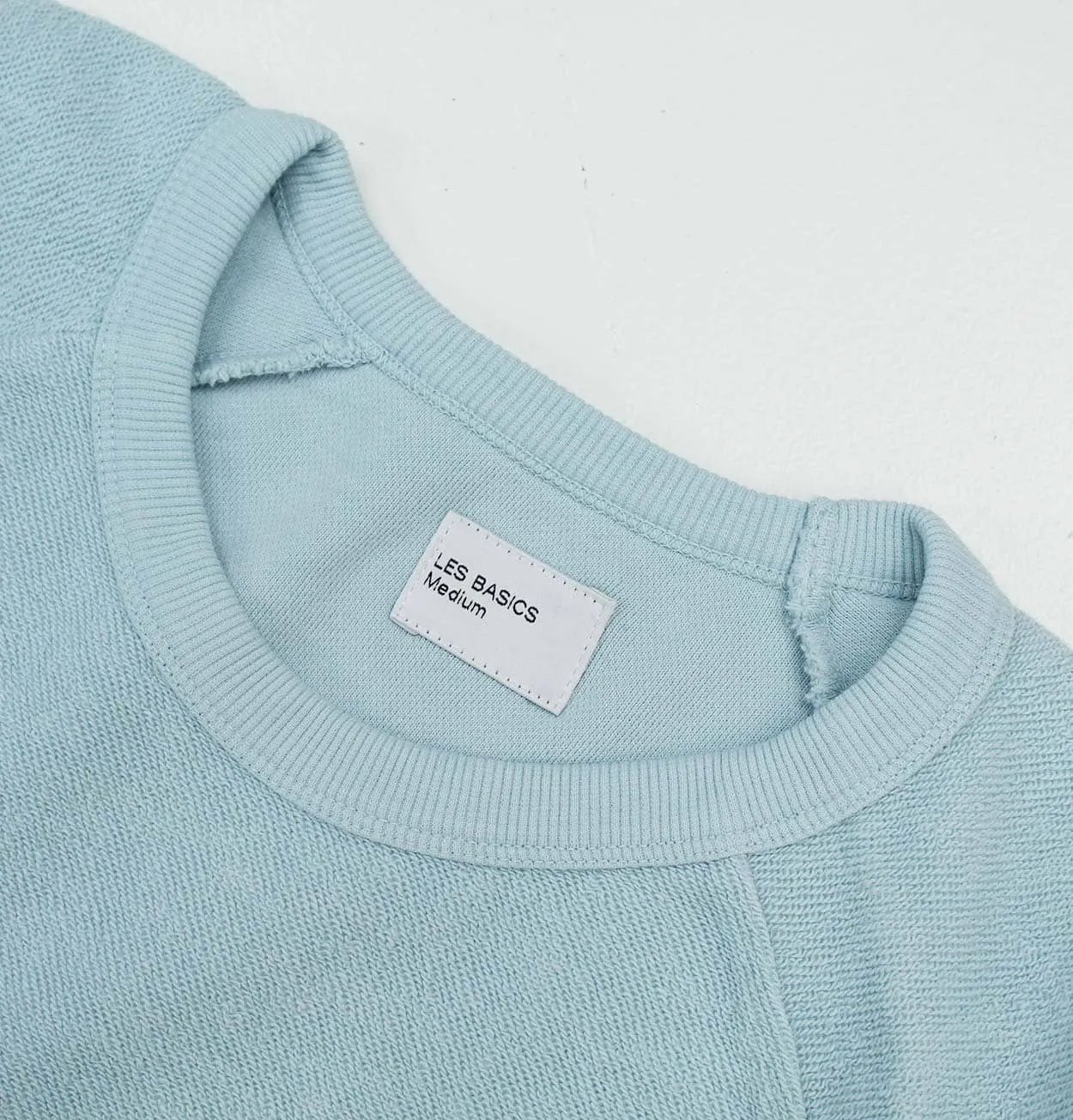 Les Basic Le 50/50 Sweatshirt in Sky