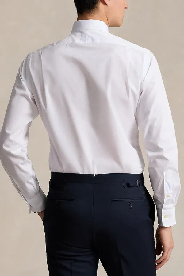 Long-Sleeve Luxury Poplin Dress Shirt