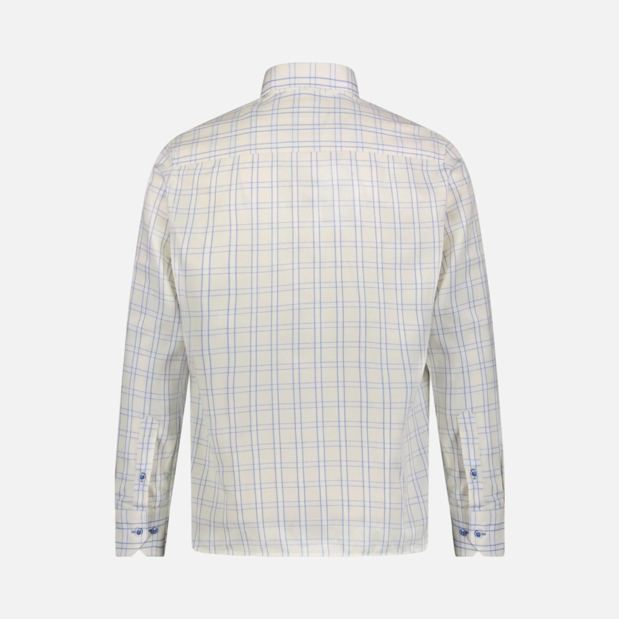 Luchiano Visconti Long Sleeve Shirt 5008 Light Blue Bone