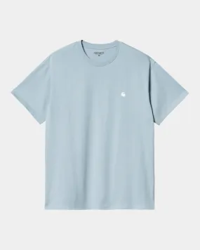 Madison T-Shirt | Frosted Blue / White