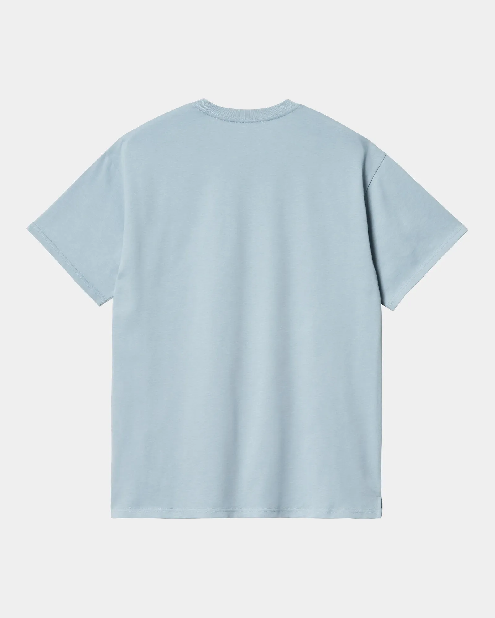 Madison T-Shirt | Frosted Blue / White