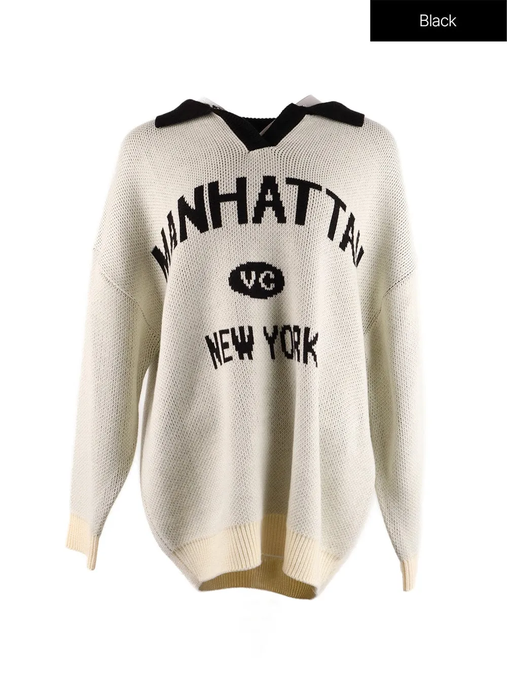 Manhattan Oversized Knit Sweater IF408