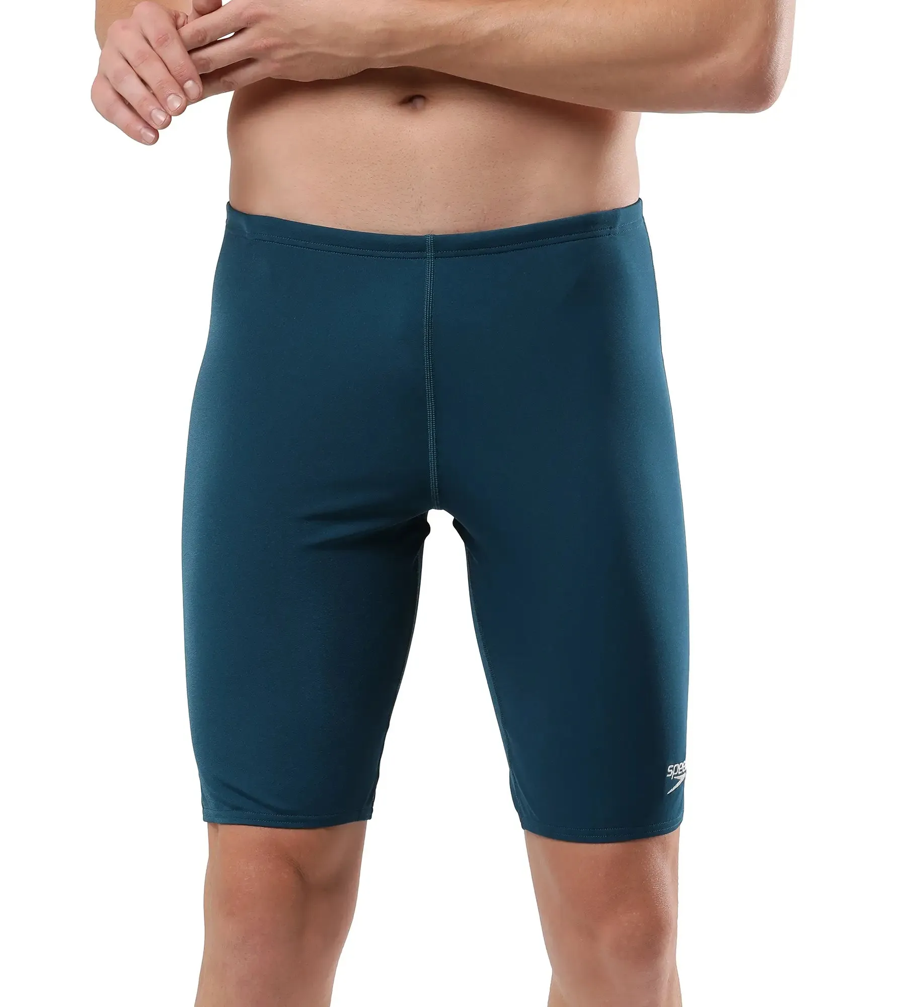 Men's Essential Endurance  Jammer - Darkteal & White