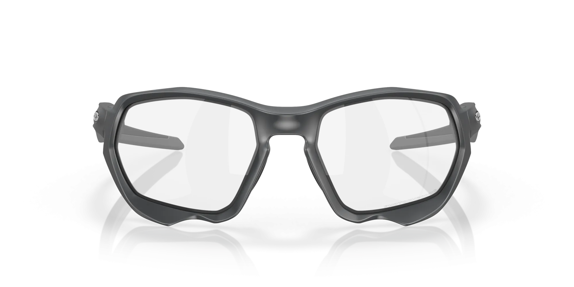 Oakley Plazma Clear To Black Iridium Photochromic Lenses Matte Carbon Frame