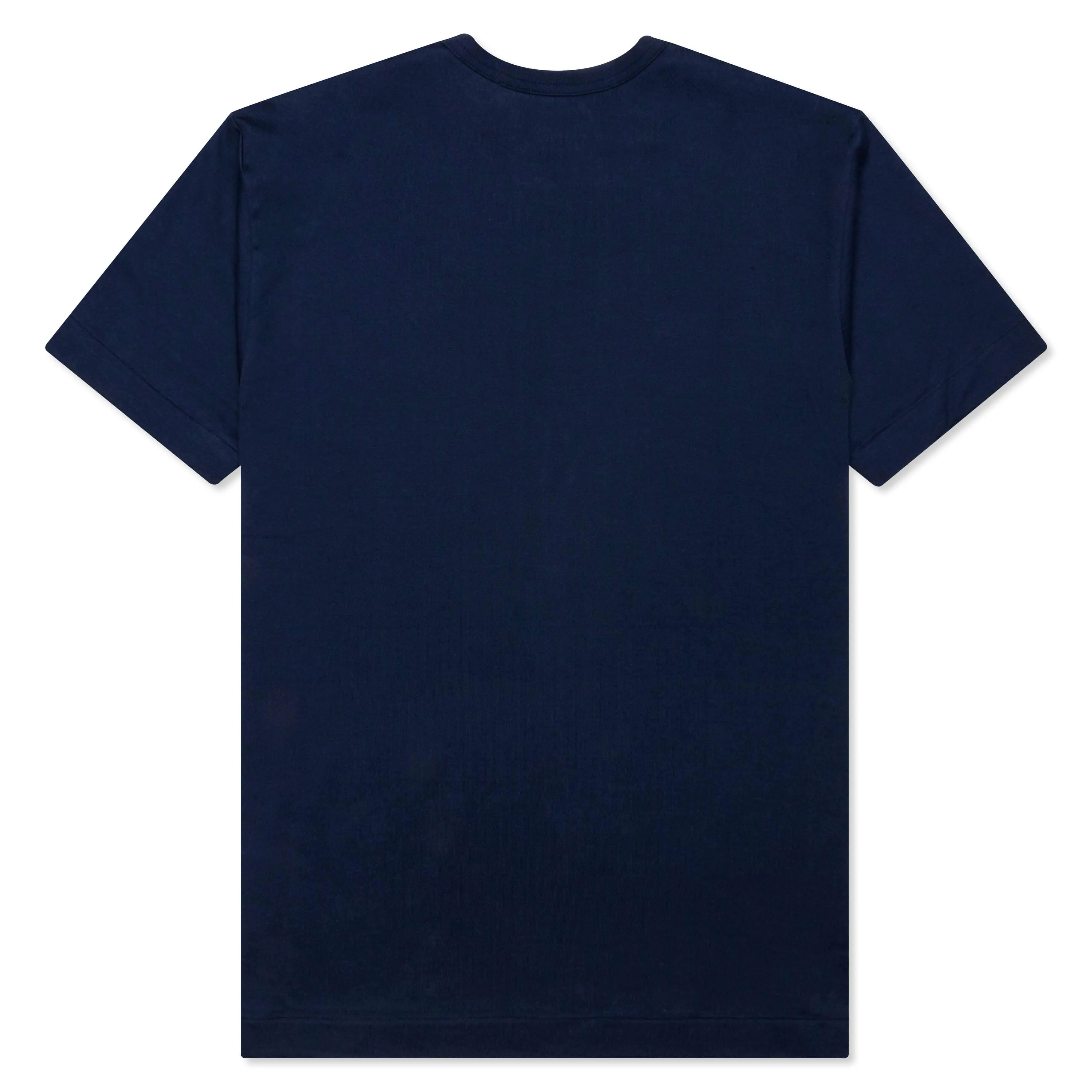 Outline Heart T-Shirt - Navy