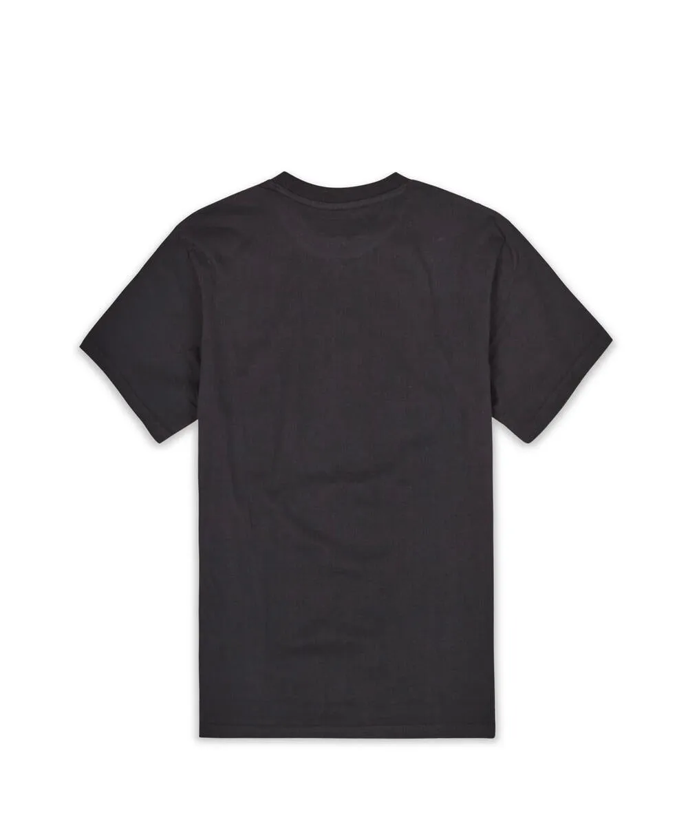 Paisley Block Tee (Black) /D16