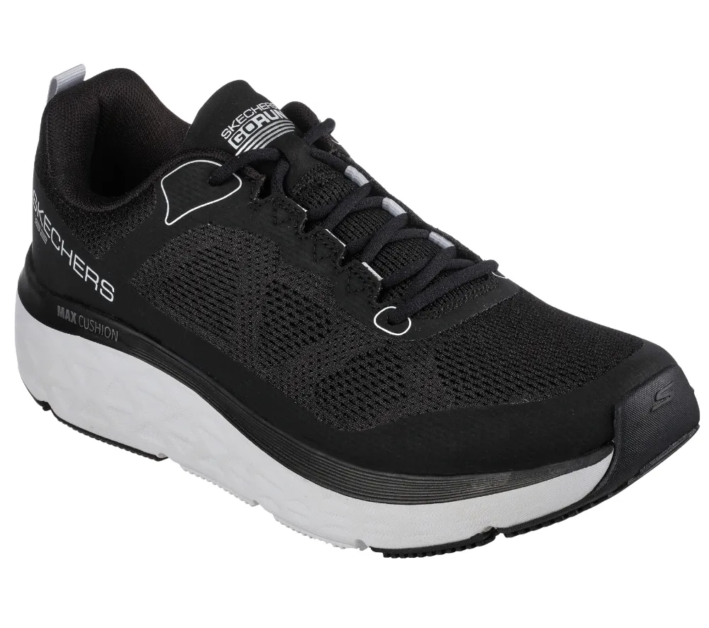 Pantofi sport, barbati, SKECHERS MAX CUSHIONING DELTA, 220351-BKW, textil