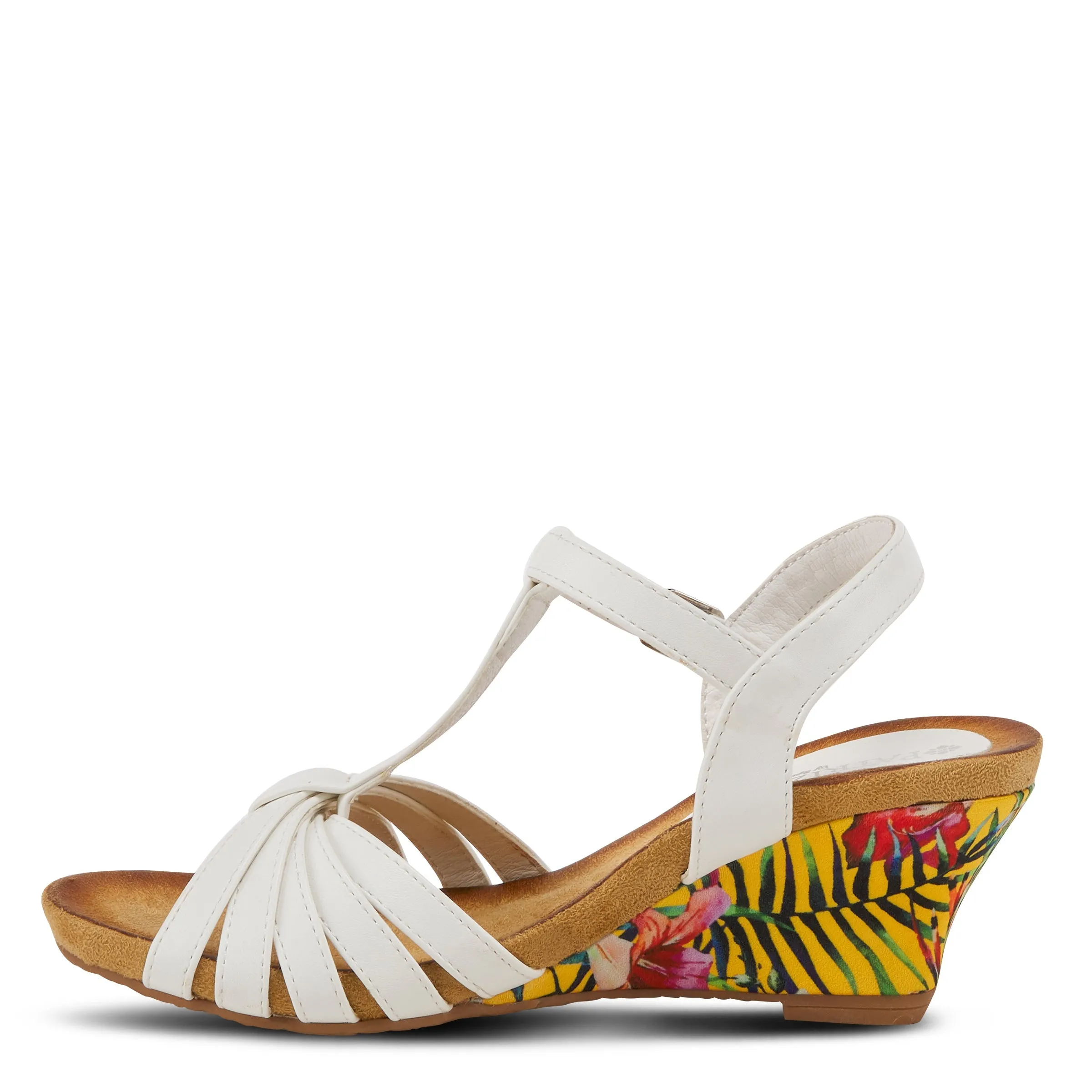 PATRIZIA FANFAIR T-STRAP SANDALS