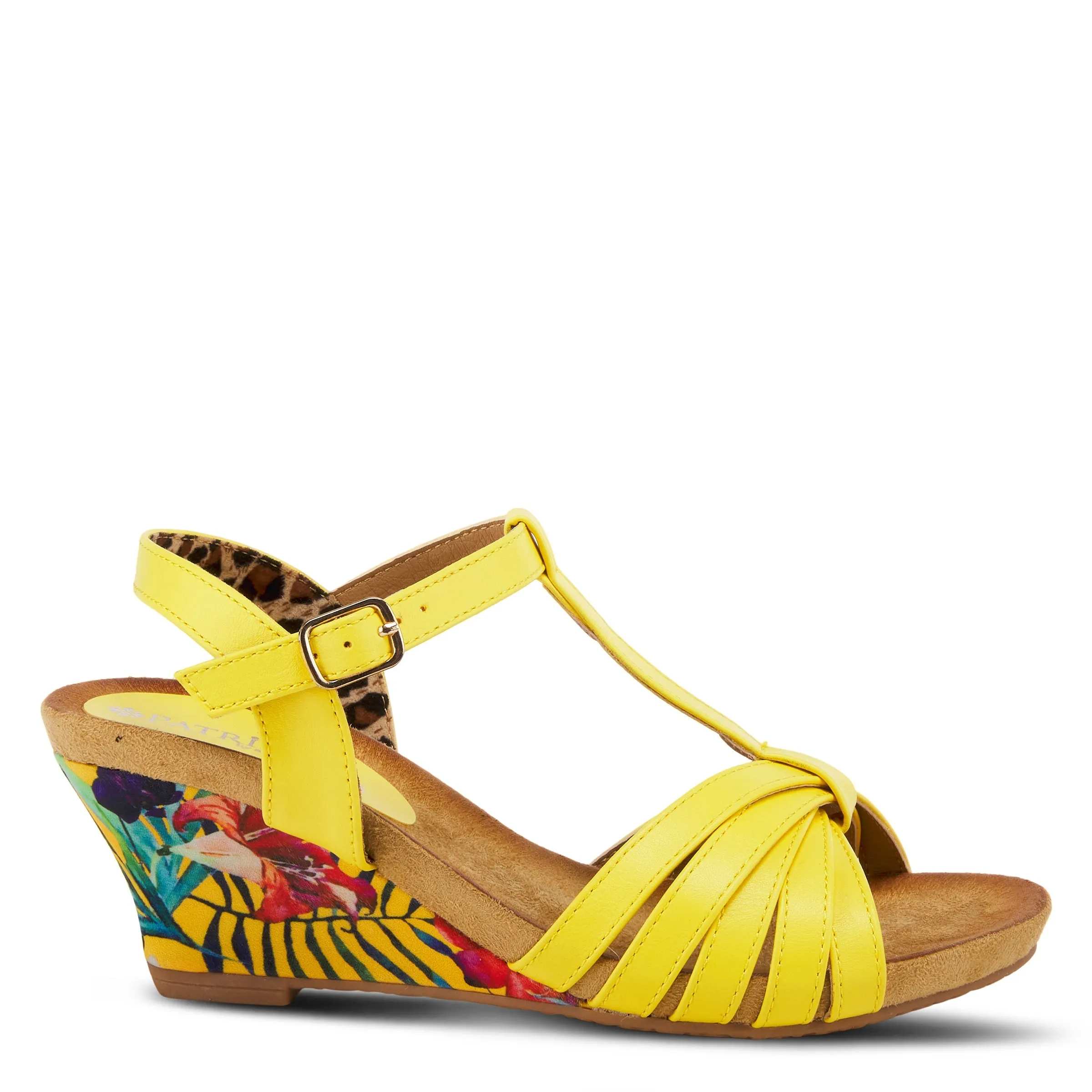 PATRIZIA FANFAIR T-STRAP SANDALS