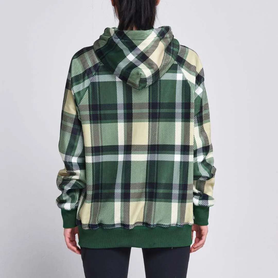 Plaid Human Hoodies