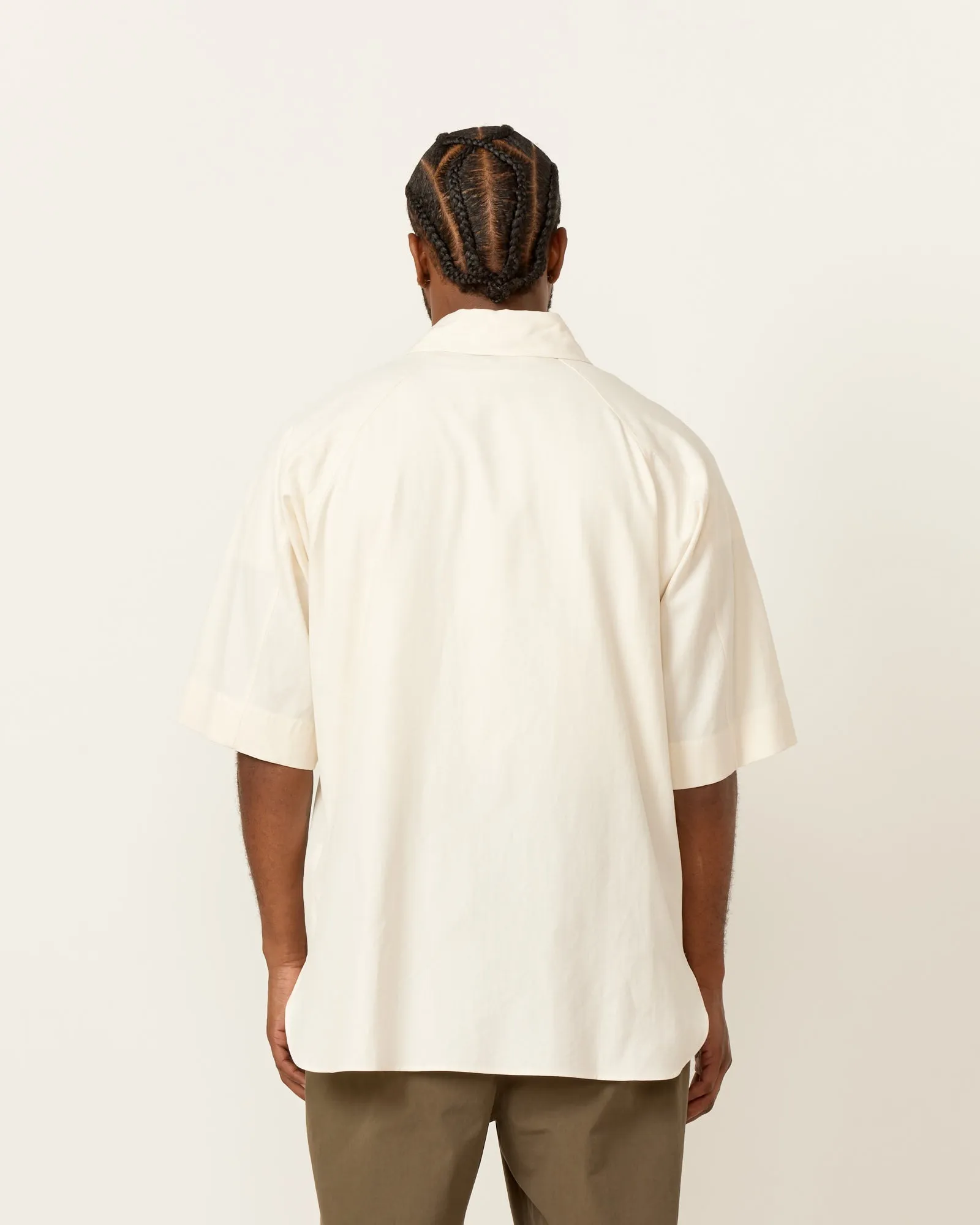 Raglan Shirt in Off White