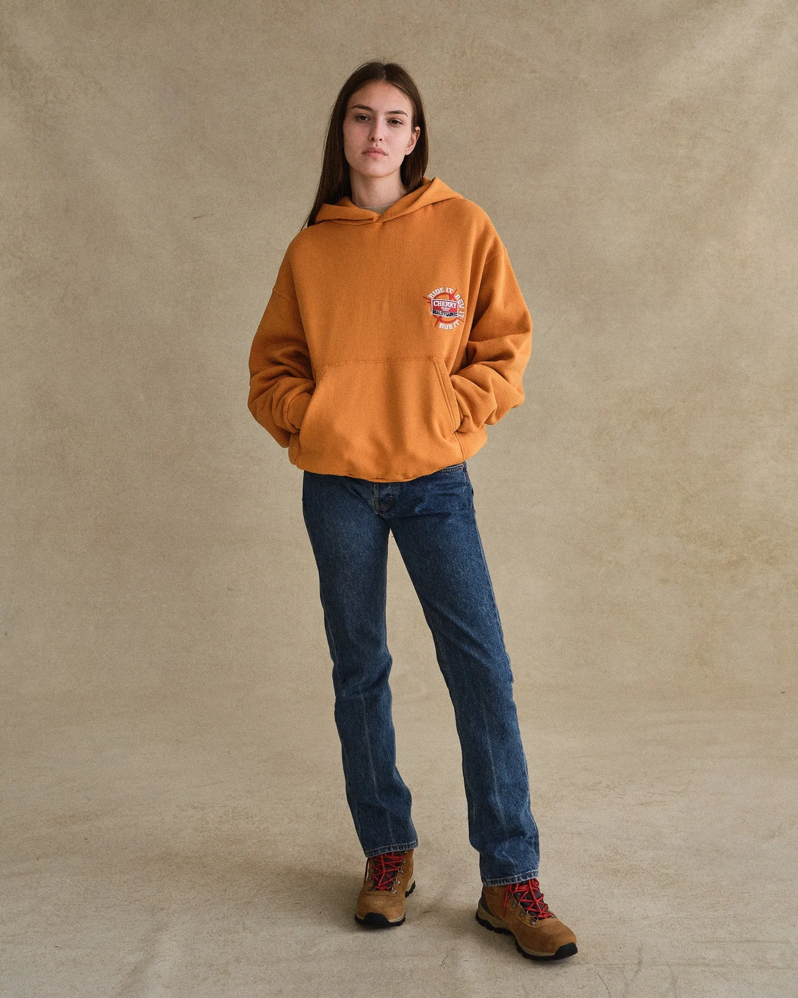 Ride It, Rev It Hoodie (Orange)