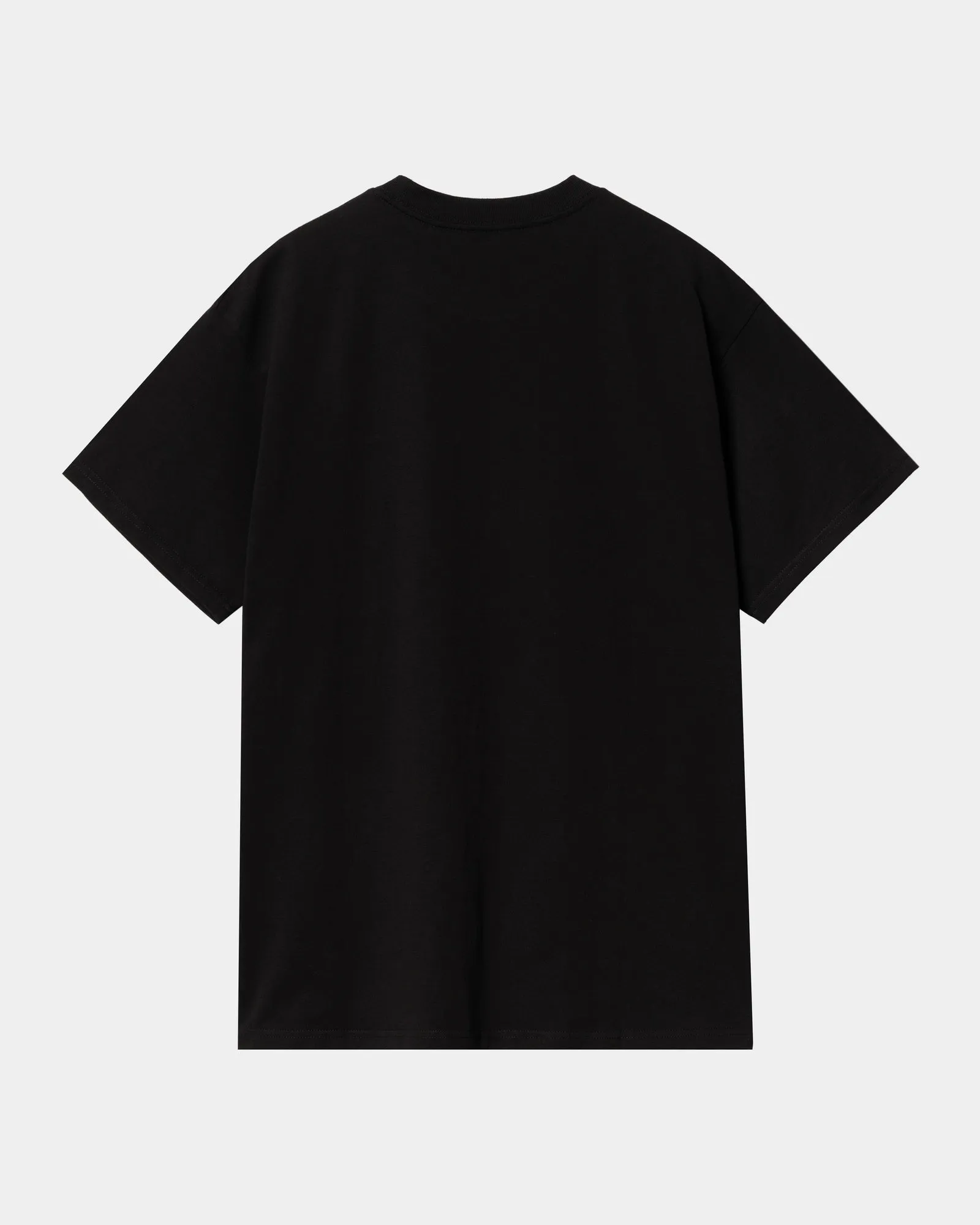 Script Embroidery T-Shirt | Black