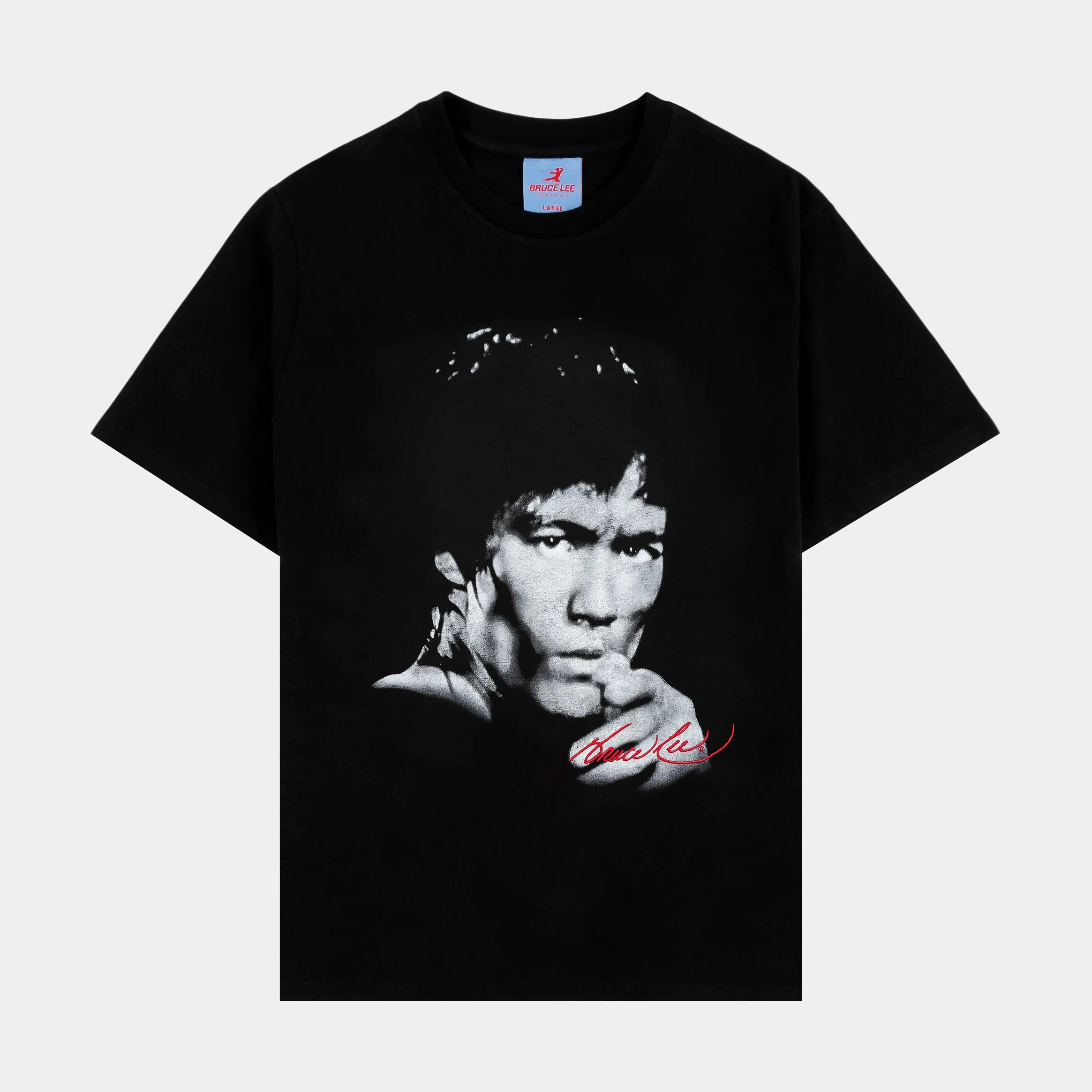 SP x Bruce Lee Washed Mens Short Sleeve Shirt (Black)