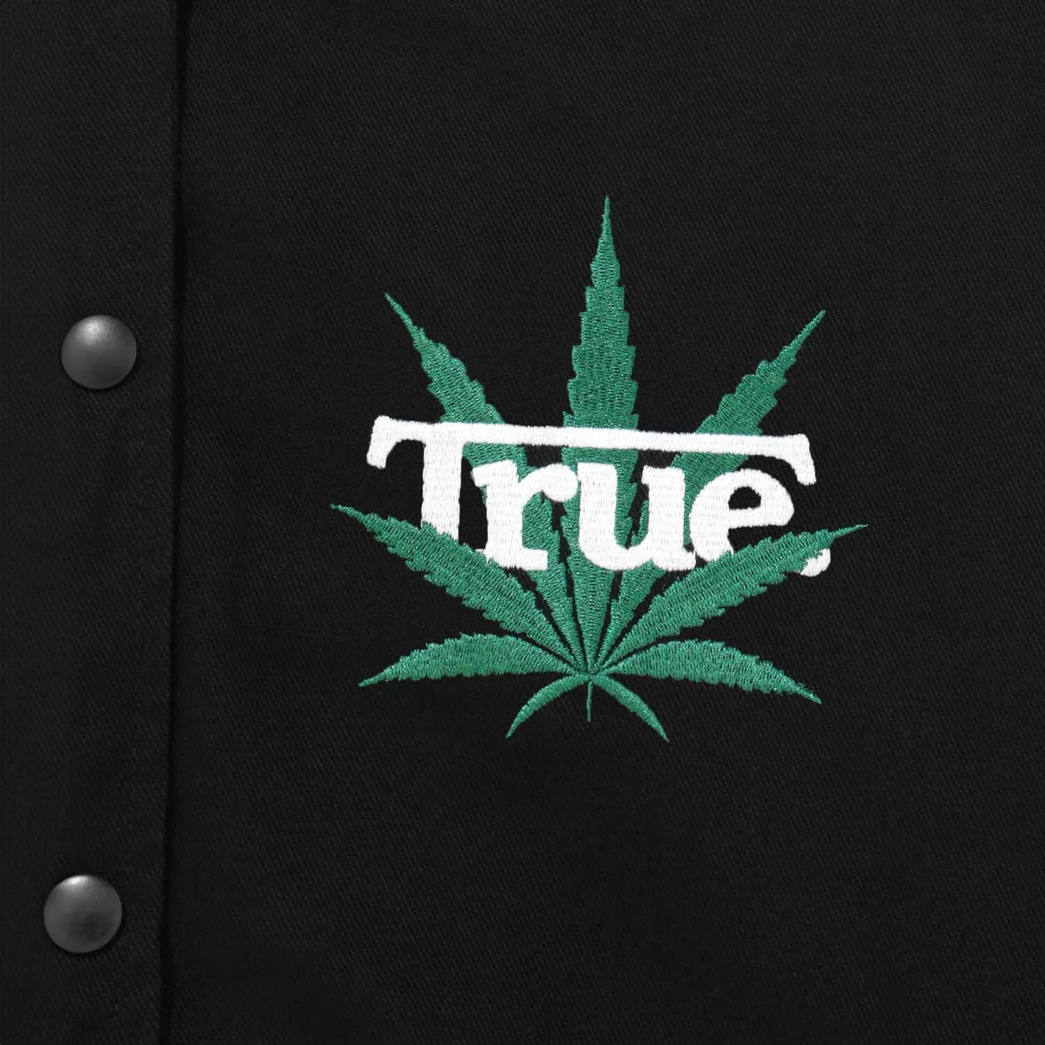 True X Herb Bomber Jacket  - Black