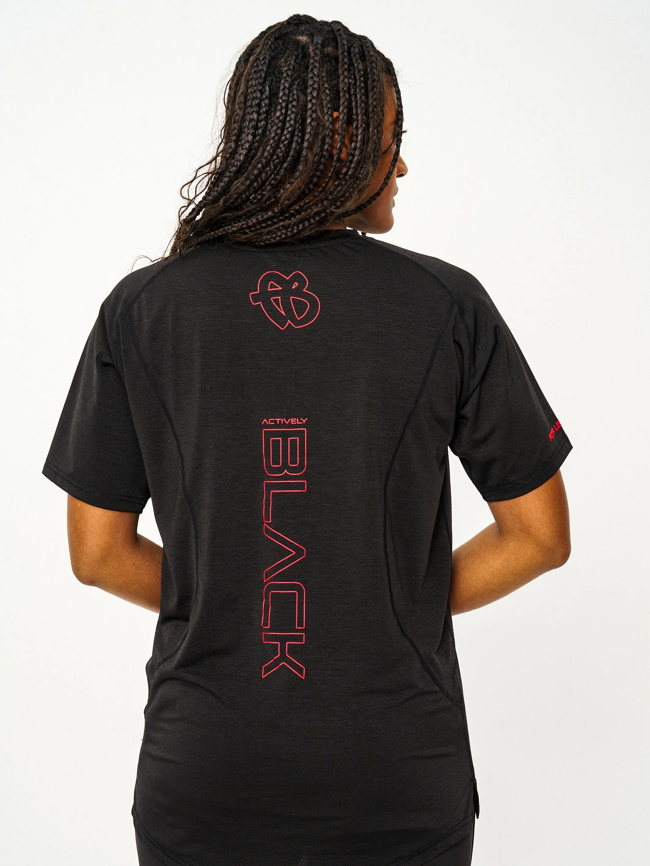 Unisex FUBU x Actively Black Performance Shirt