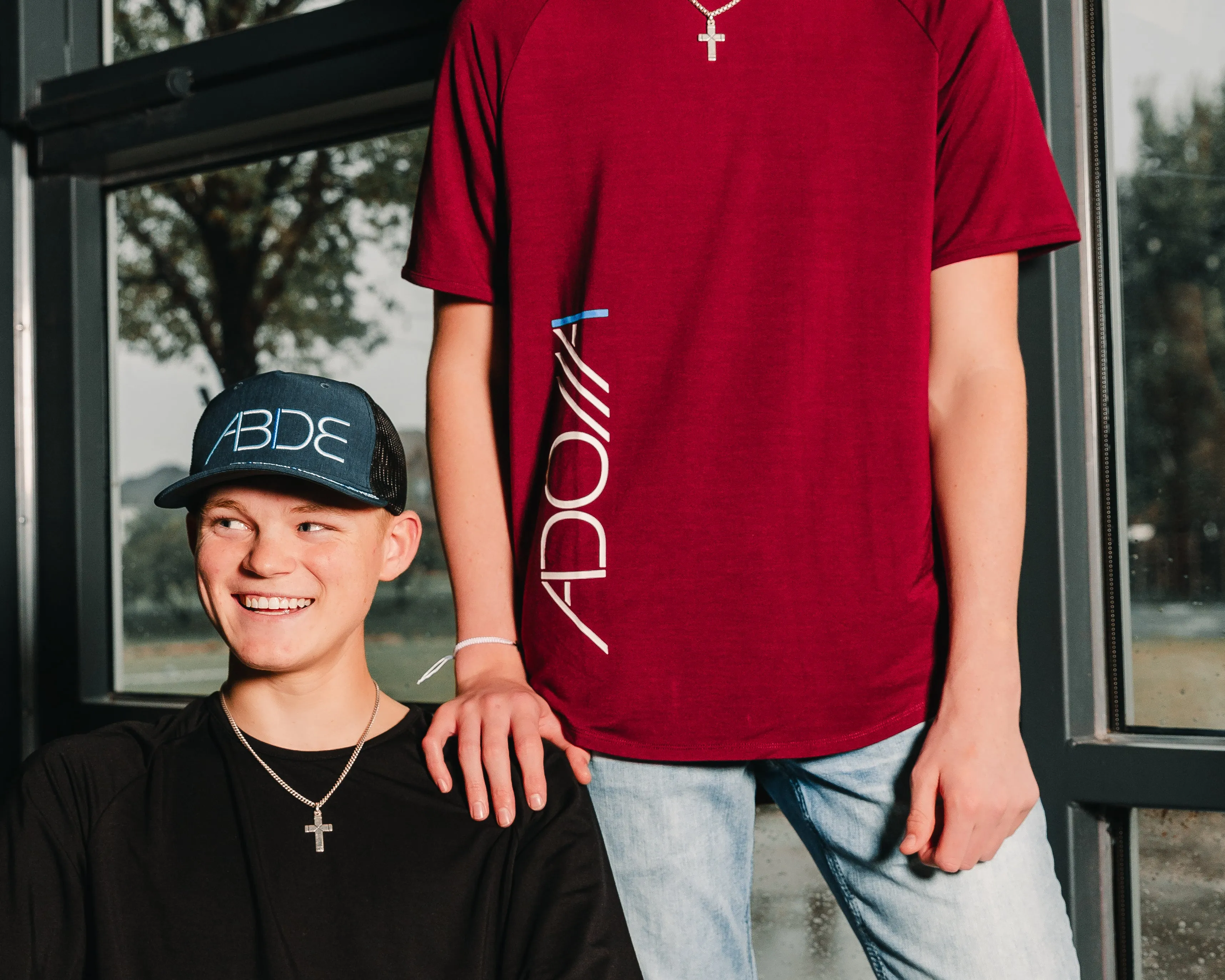 Wine ADONAI Bamboo Tee