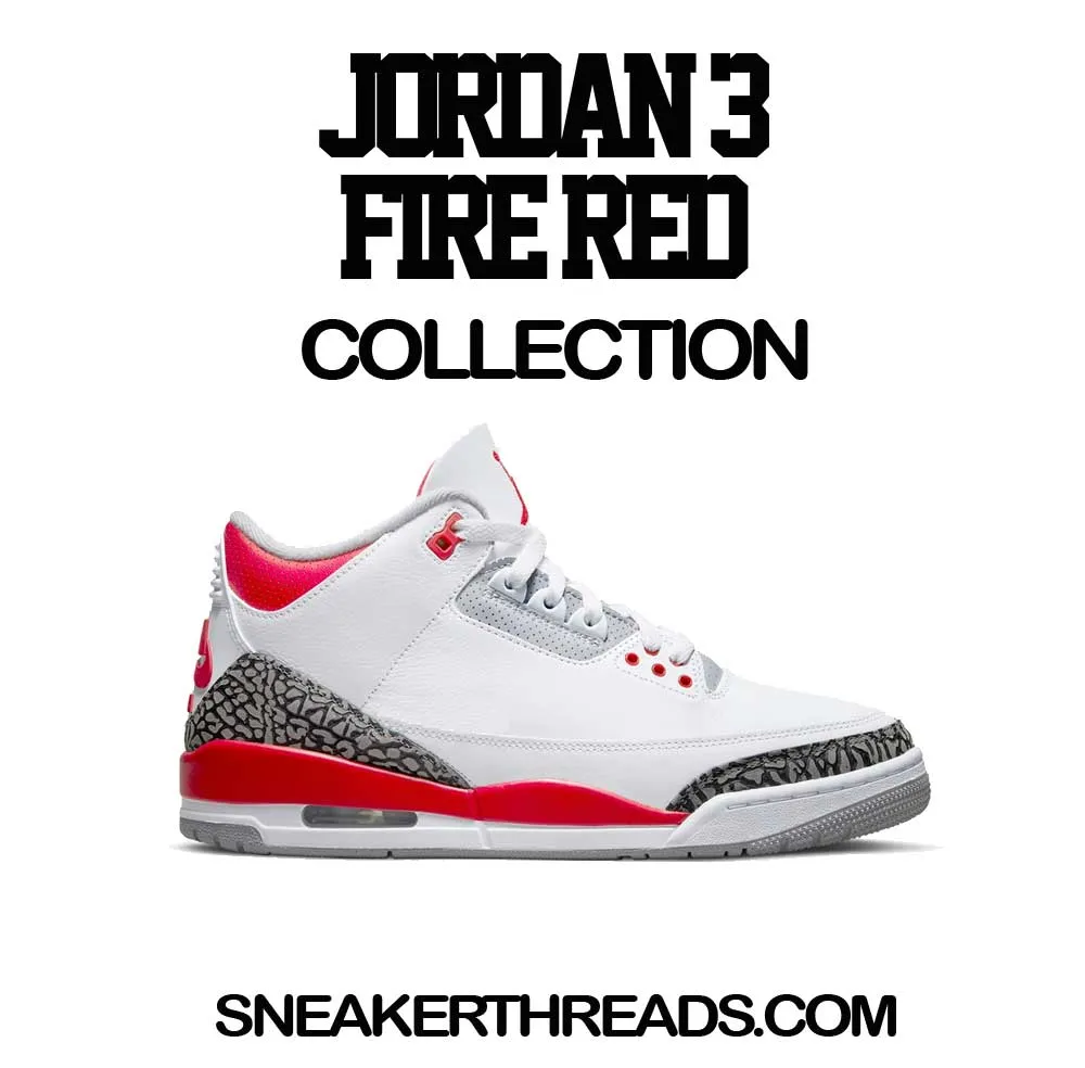 Womens - Fire Red 3 Box Of Sneakers Shirt