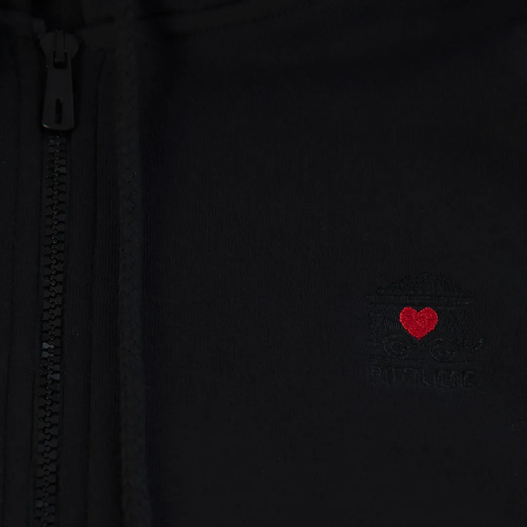 Zip-Hoodie "Lore" Black